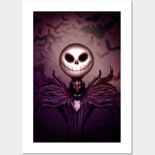 Pumpkin King Jack Posters and Art